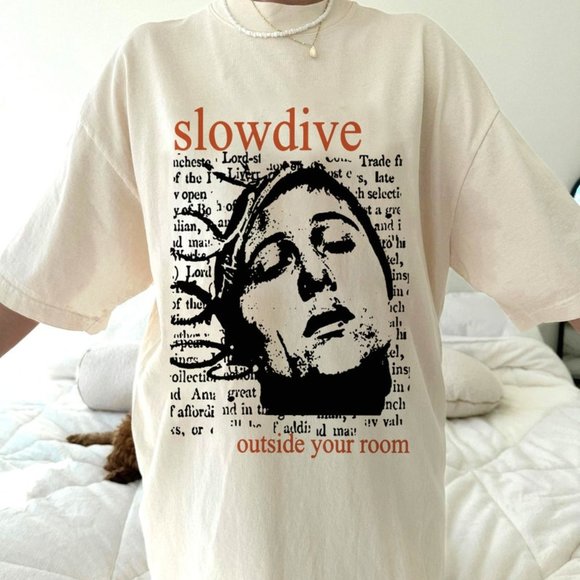 Slowdive Outside Your Room Shirt, Slowdive Gift , Slowdive Music Shirt, Slowdive - Picture 1 of 1